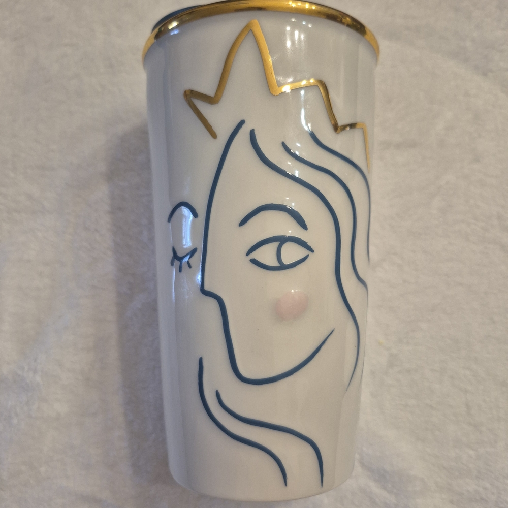 Starbucks White Ceramic Mug Base